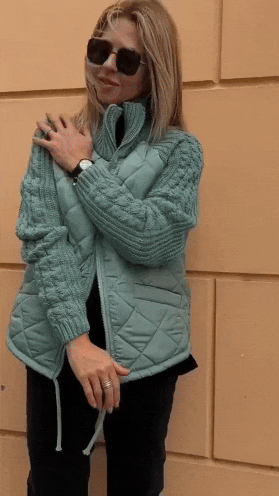 Colette | Quilted Zip-Up Jacket