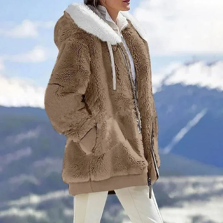 Emmie | Cozy Hooded Zip Jacket