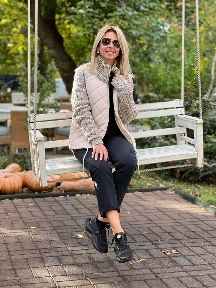 Colette | Quilted Zip-Up Jacket