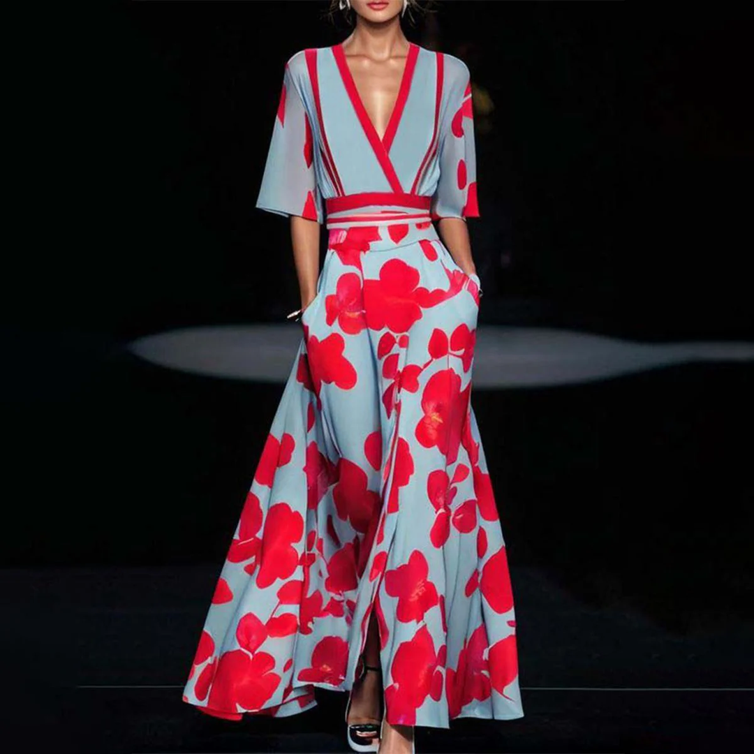 Gemma™ | Luxury Floral Dress