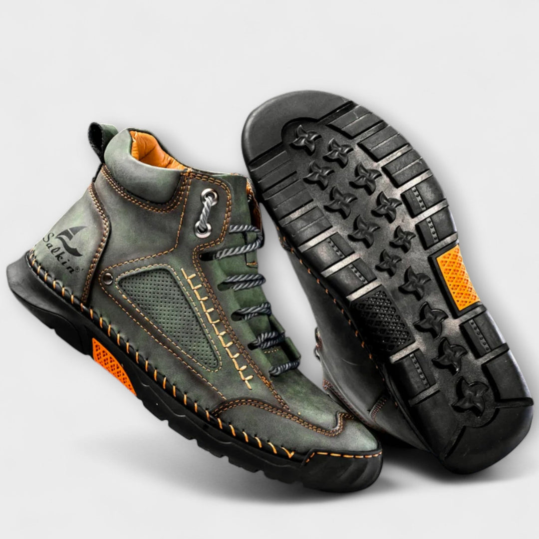 Daniel | Premium Leather High-Top Shoes