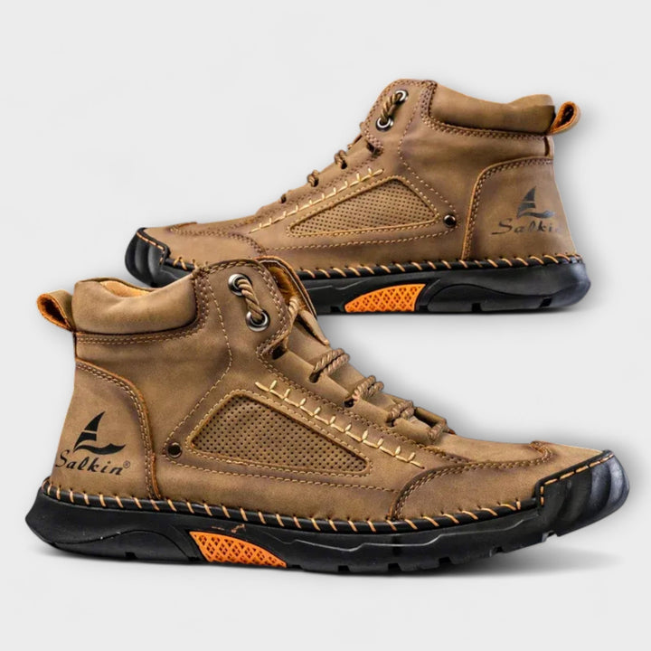 Daniel | Premium Leather High-Top Shoes