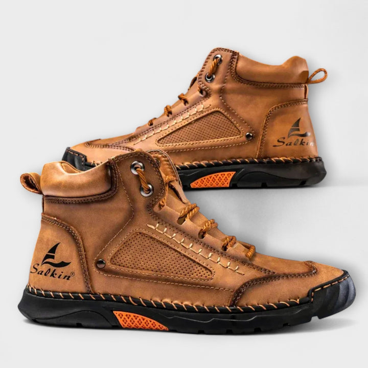 Daniel | Premium Leather High-Top Shoes