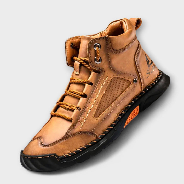 Daniel | Premium Leather High-Top Shoes