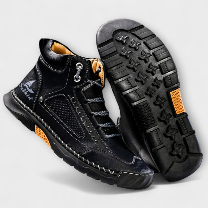 Daniel | Premium Leather High-Top Shoes