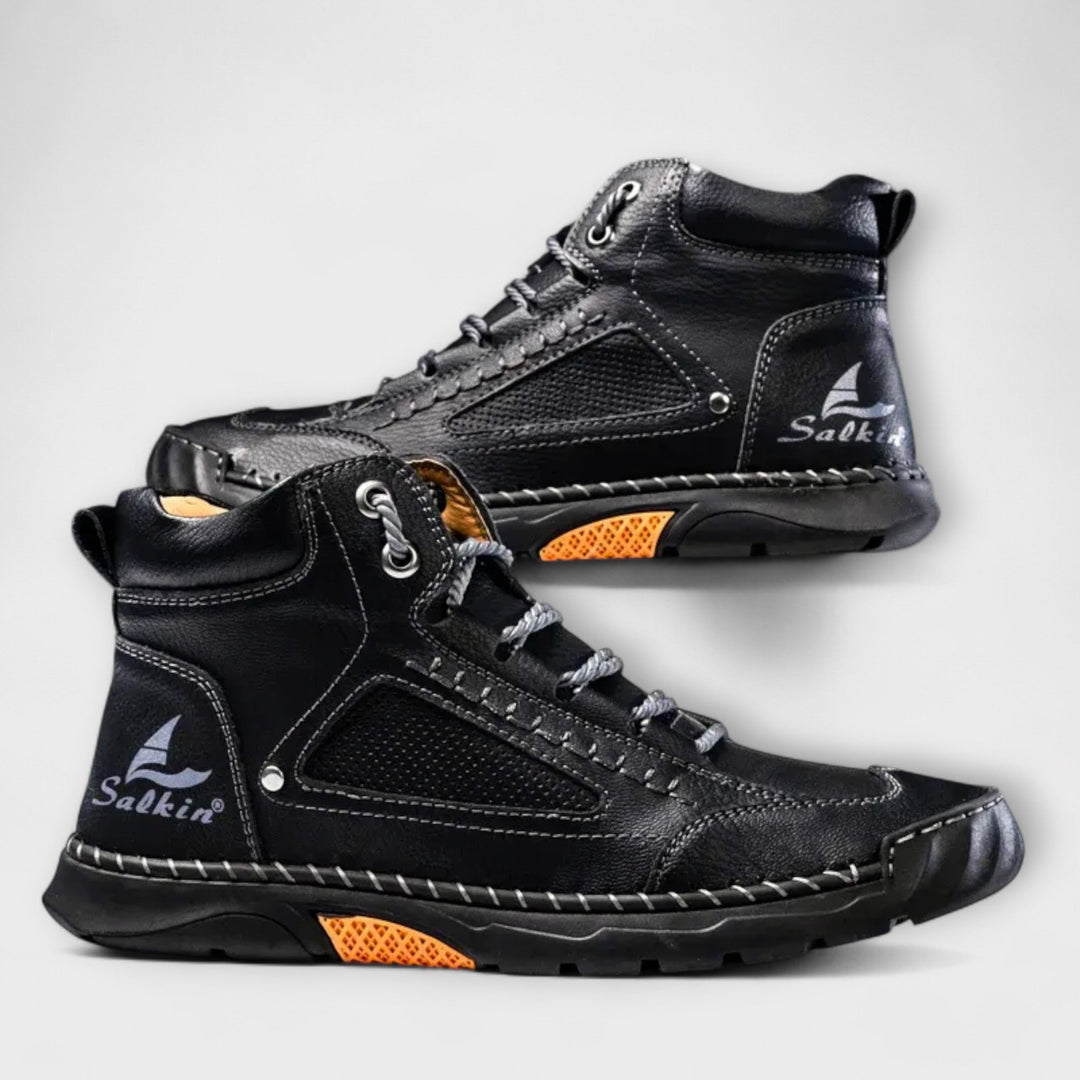 Daniel | Premium Leather High-Top Shoes