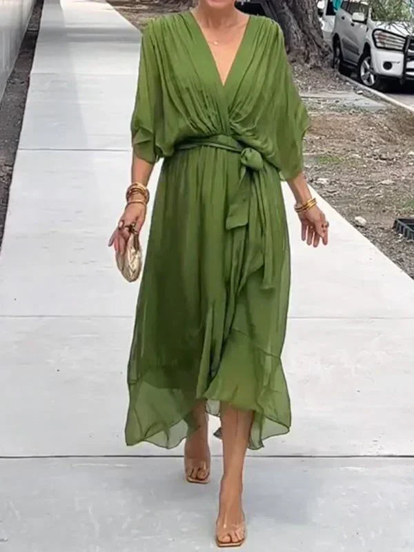 Monica | V-neck dress