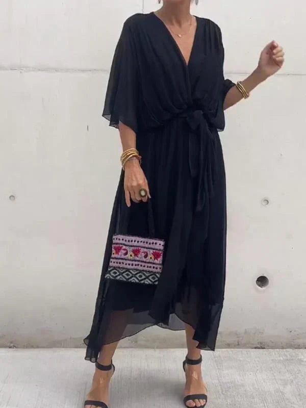 Monica | V-neck dress