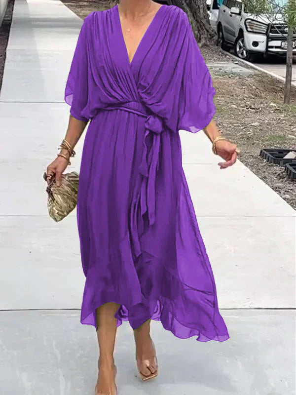 Monica | V-neck dress