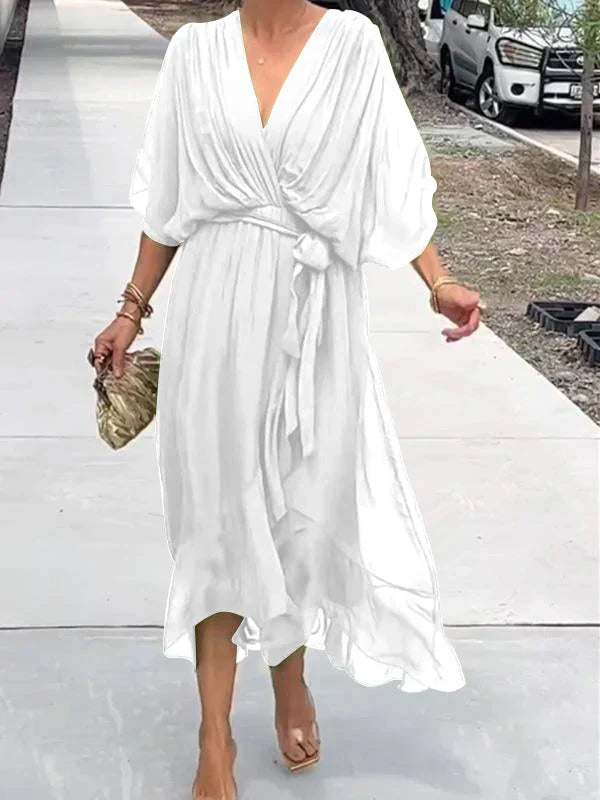 Monica | V-neck dress