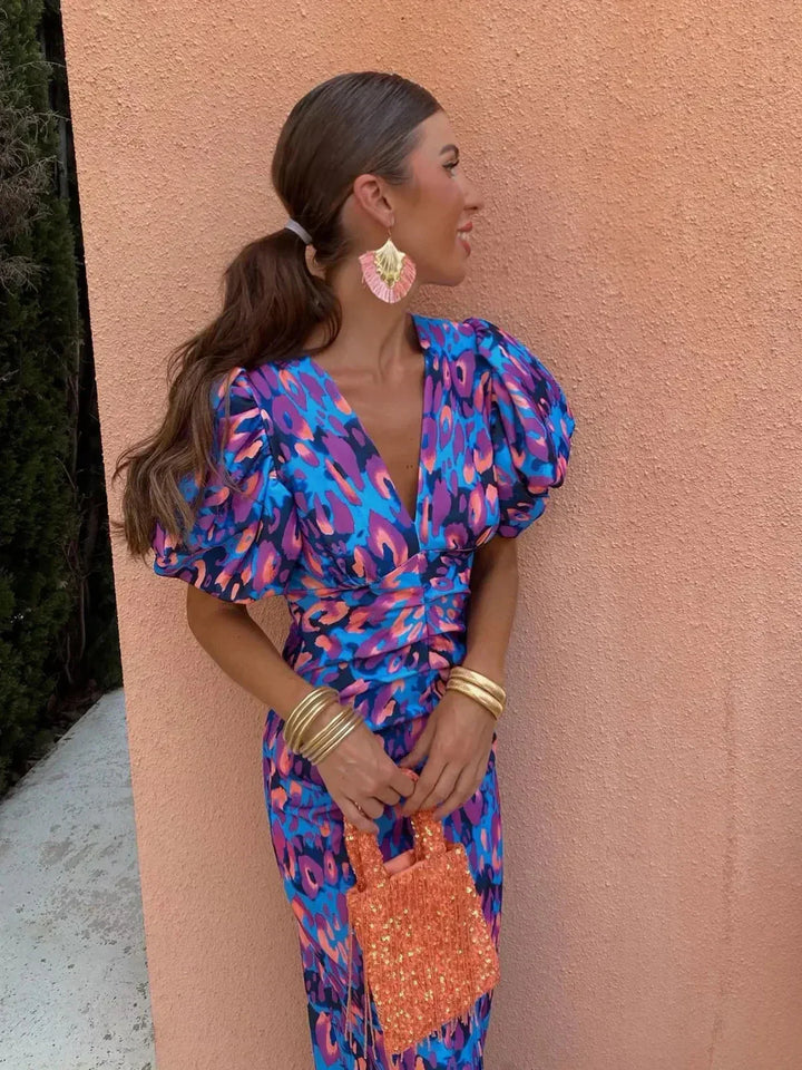 Tamara | Bold Puff Sleeve Dress