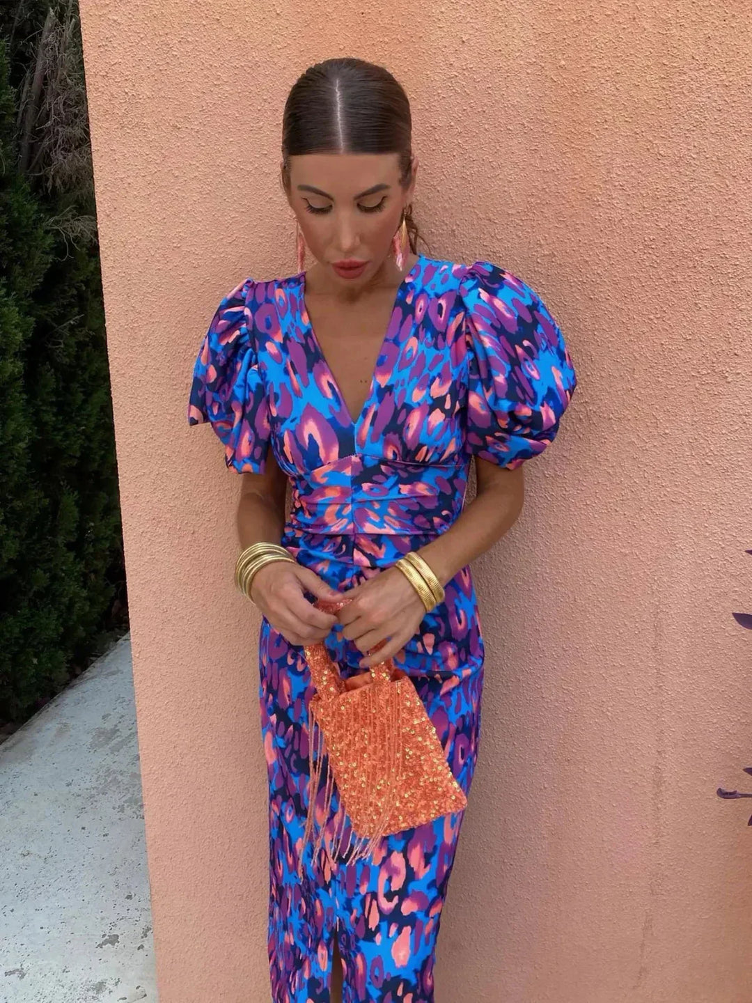 Tamara | Bold Puff Sleeve Dress