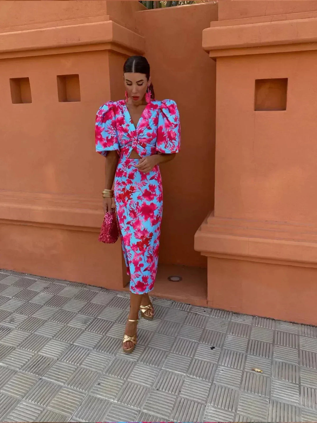 Tamara | Bold Puff Sleeve Dress