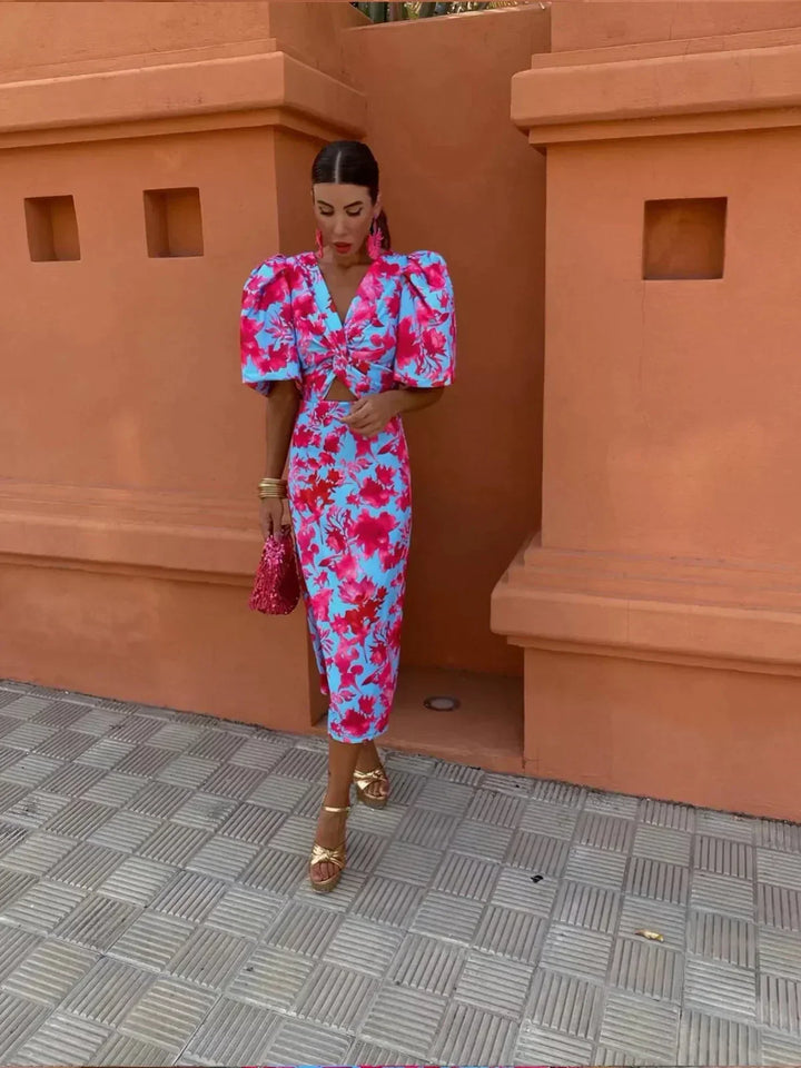 Tamara | Bold Puff Sleeve Dress