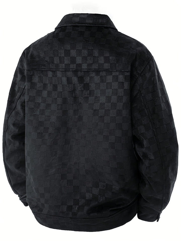 Angelo | Textured Checker Jacket
