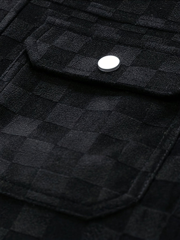 Angelo | Textured Checker Jacket
