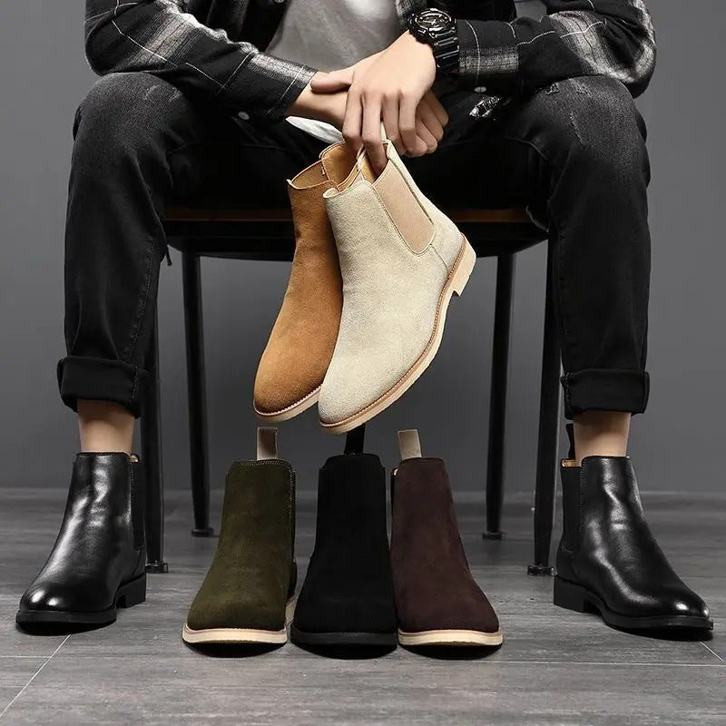 Carter | Suede Chelsea Boots