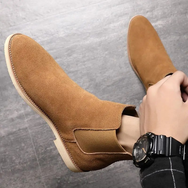 Carter | Suede Chelsea Boots