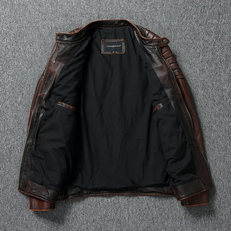 Ethan | Vintage Leather Jacket