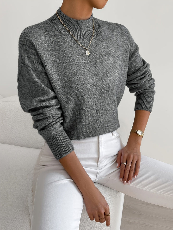 Patricia | Classic High-Neck Sweater