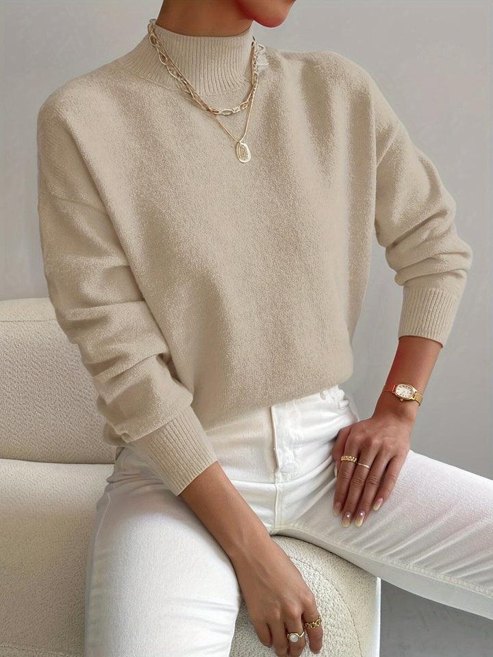Patricia | Classic High-Neck Sweater