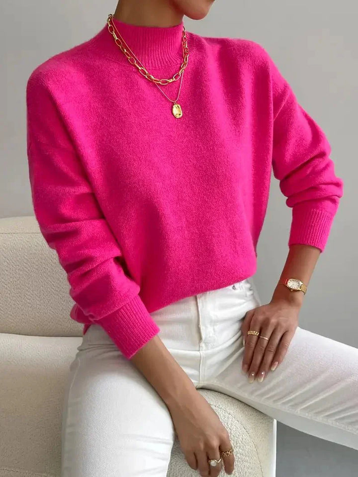 Patricia | Classic High-Neck Sweater