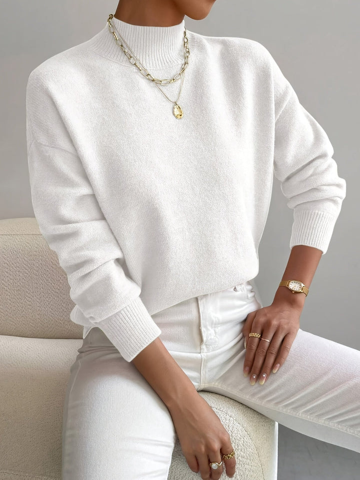 Patricia | Classic High-Neck Sweater