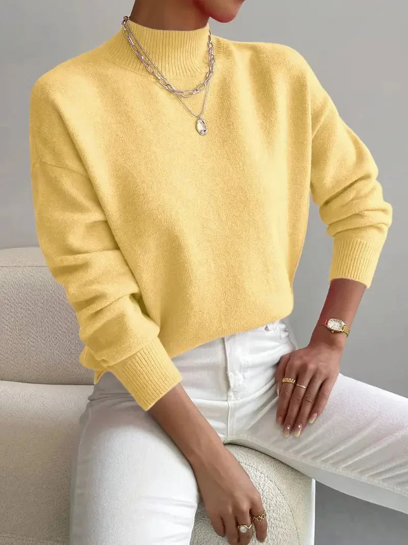 Patricia | Classic High-Neck Sweater