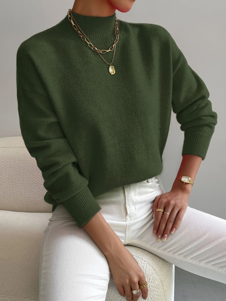 Patricia | Classic High-Neck Sweater