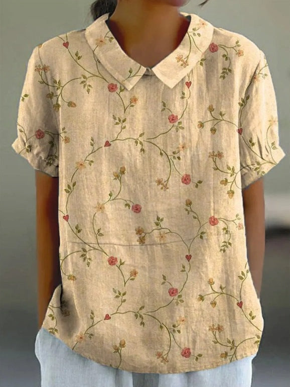Emma | Elegant Floral Blouse