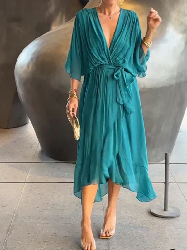 Monica | V-neck dress