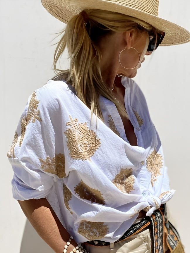 Samantha | Chic Boho Blouse