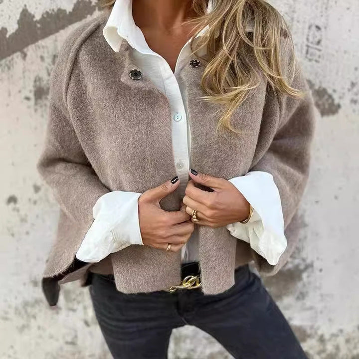 Siobhan | Chic Short Coat with Flared Sleeves
