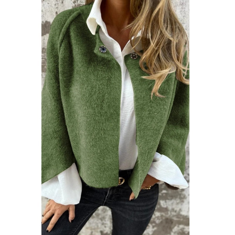 Siobhan | Chic Short Coat with Flared Sleeves