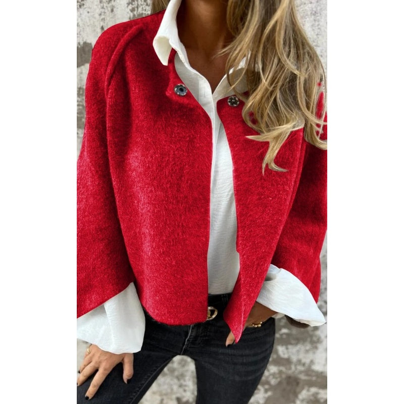 Siobhan | Chic Short Coat with Flared Sleeves