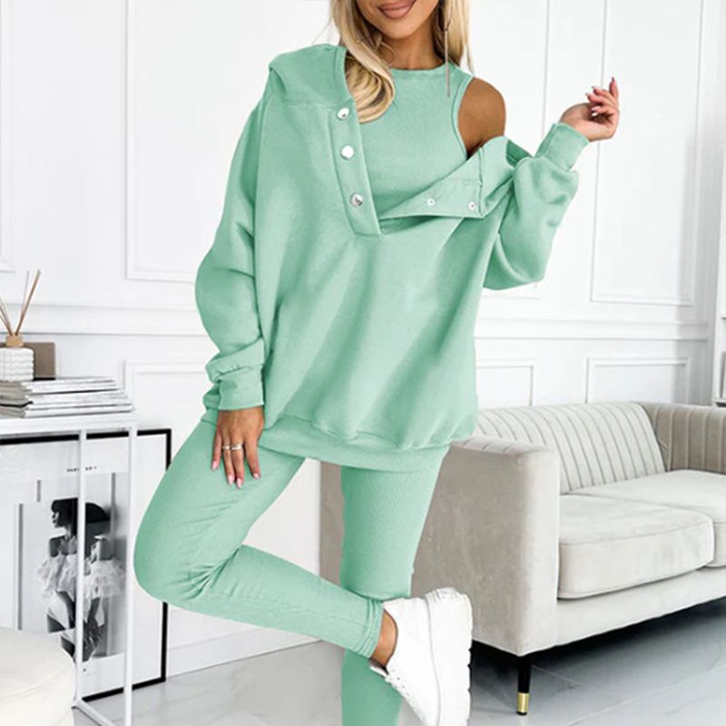 Bernadette | Button Detail 3-Piece Set