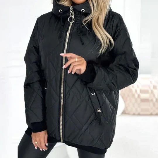 Emily | Quilted Zip-Up Puffer Jacket