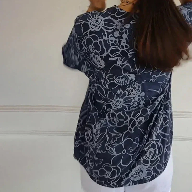 Bonnie | Floral Button Blouse