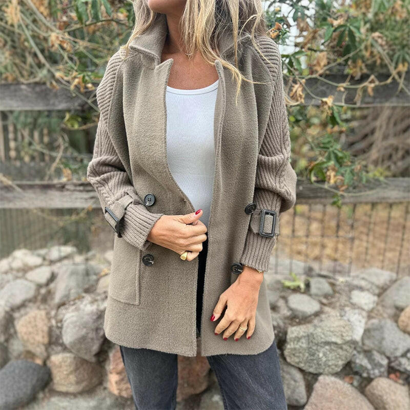 Sofia | Elegant Double-Breasted Coat