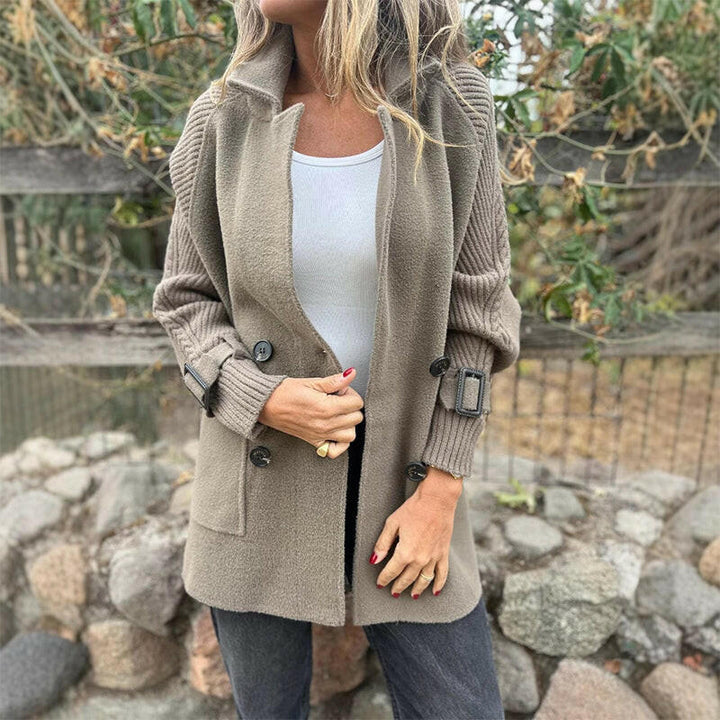 Sofia | Elegant Double-Breasted Coat