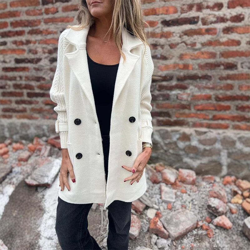 Sofia | Elegant Double-Breasted Coat