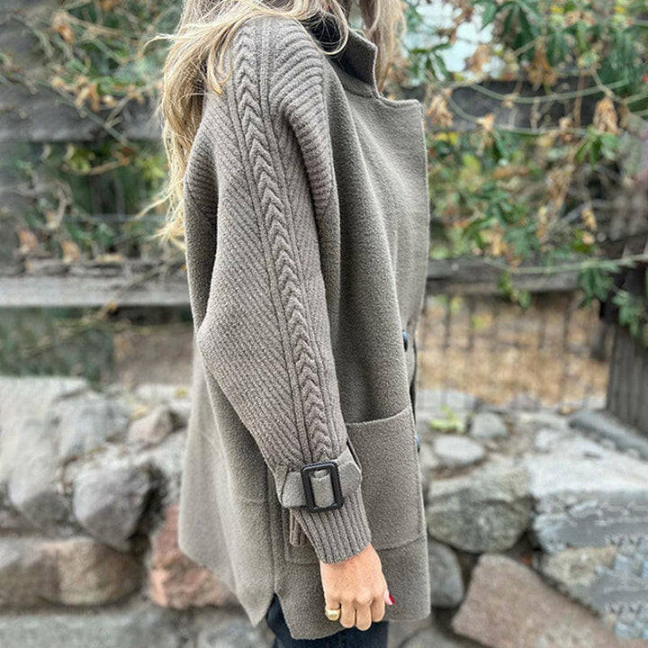 Sofia | Elegant Double-Breasted Coat