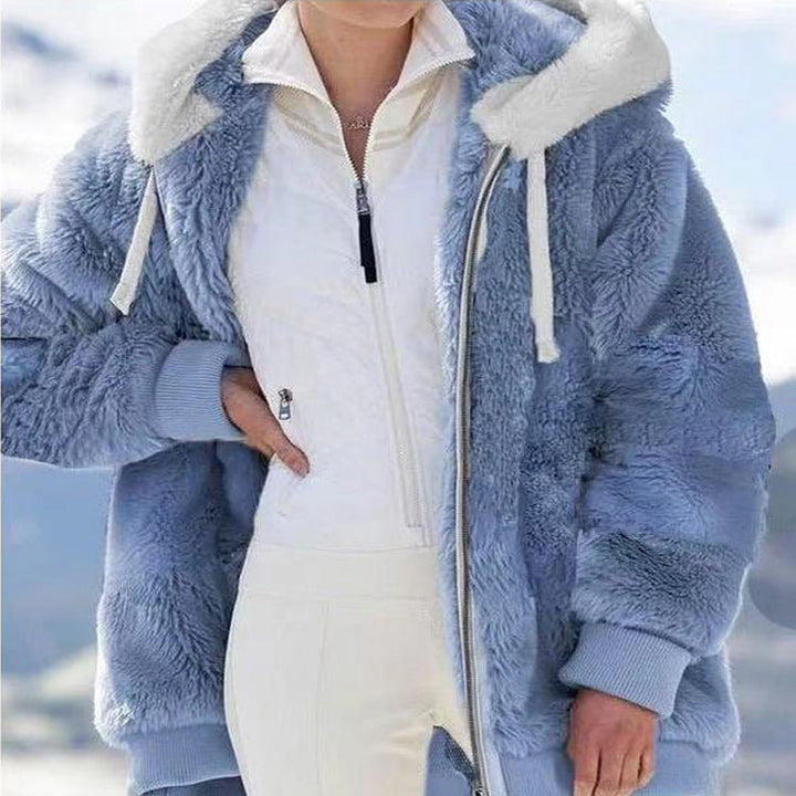 Emmie | Cozy Hooded Zip Jacket