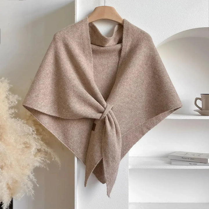 Arielle | Tie-Front Wrap Shawl